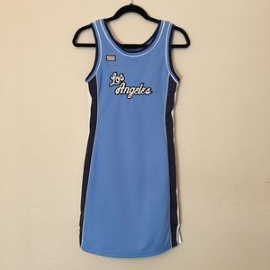 LA Lakers NBA Hardwood Classics Jersey Dress